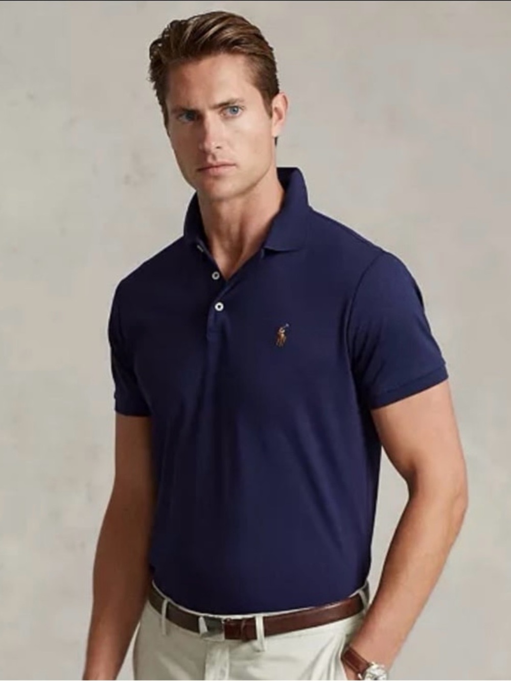 Polo Ralph Lauren
Men’s classic-Fit Soft Cotton Polo Shirt